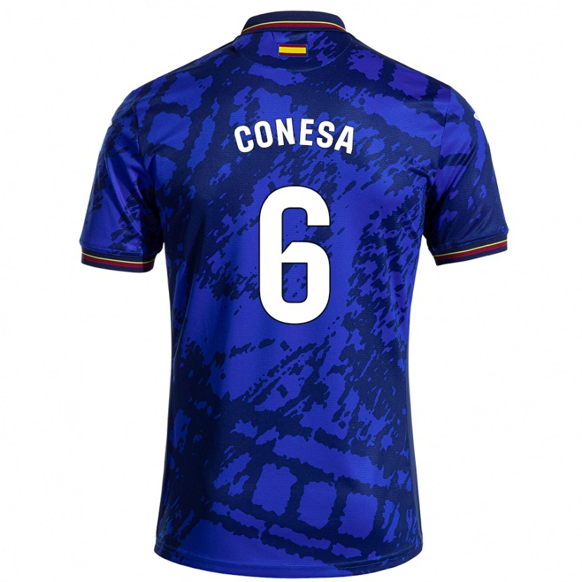 Danxen Niño Camiseta Nico Conesa #6 Azul Más Oscuro 1ª Equipación 2024/25 La Camisa México