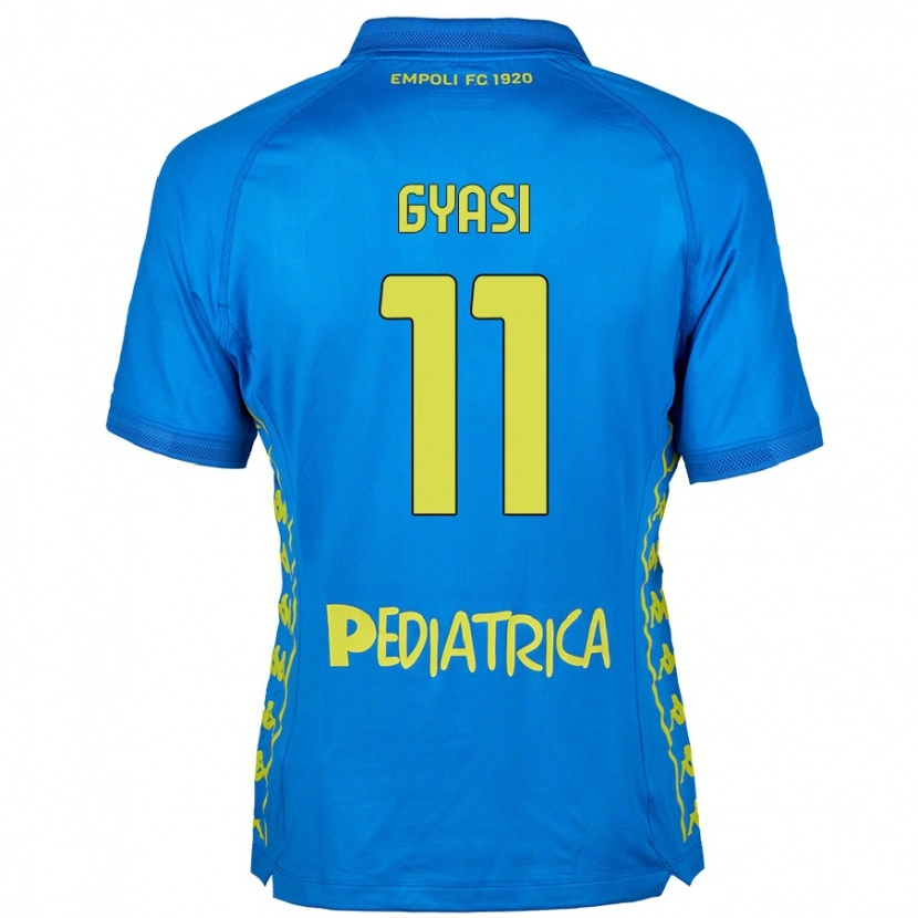 Danxen Niño Camiseta Emmanuel Gyasi #11 Azul 1ª Equipación 2024/25 La Camisa México