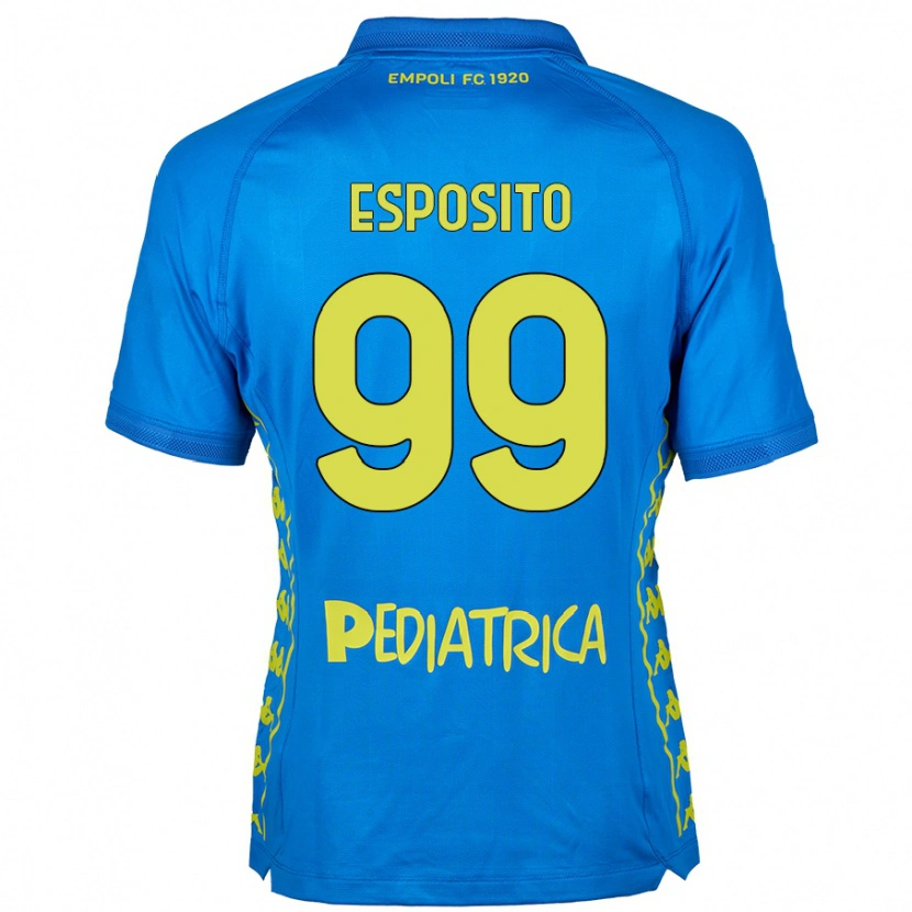 Danxen Niño Camiseta Sebastiano Esposito #99 Azul 1ª Equipación 2024/25 La Camisa México