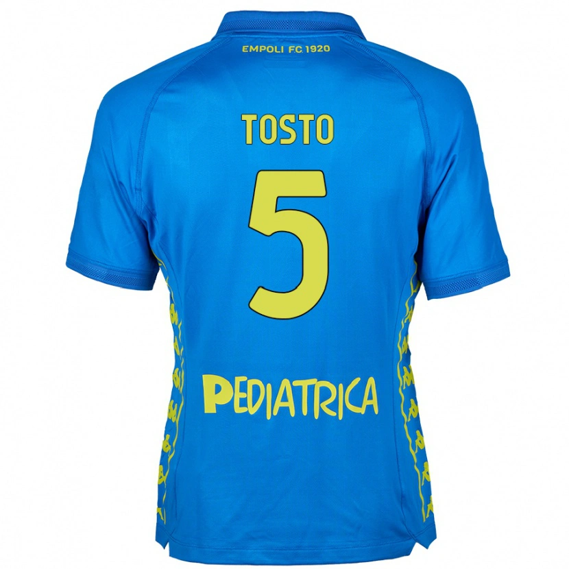 Danxen Niño Camiseta Lorenzo Tosto #5 Azul 1ª Equipación 2024/25 La Camisa México
