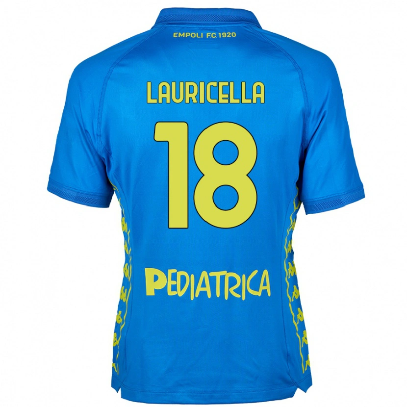 Danxen Niño Camiseta Giovanni Lauricella #18 Azul 1ª Equipación 2024/25 La Camisa México