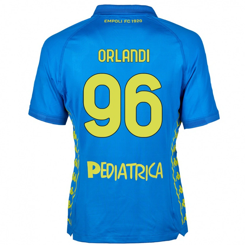 Danxen Niño Camiseta Andrea Orlandi #96 Azul 1ª Equipación 2024/25 La Camisa México