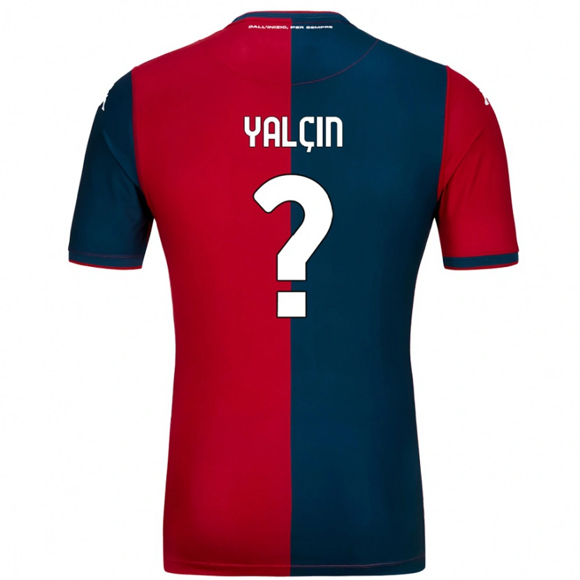 Danxen Niño Camiseta Güven Yalçın #0 Rojo Azul Oscuro 1ª Equipación 2024/25 La Camisa México