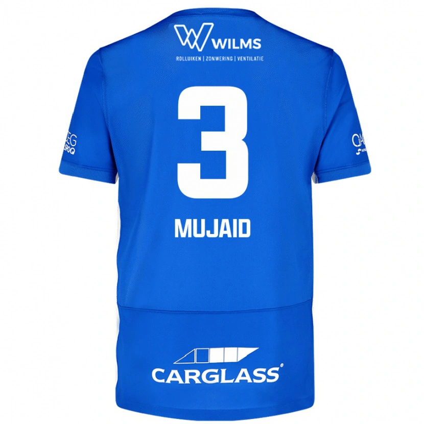 Danxen Niño Camiseta Mujaid Sadick #3 Azul 1ª Equipación 2024/25 La Camisa México