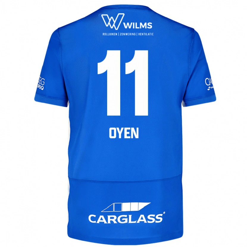 Danxen Niño Camiseta Luca Oyen #11 Azul 1ª Equipación 2024/25 La Camisa México