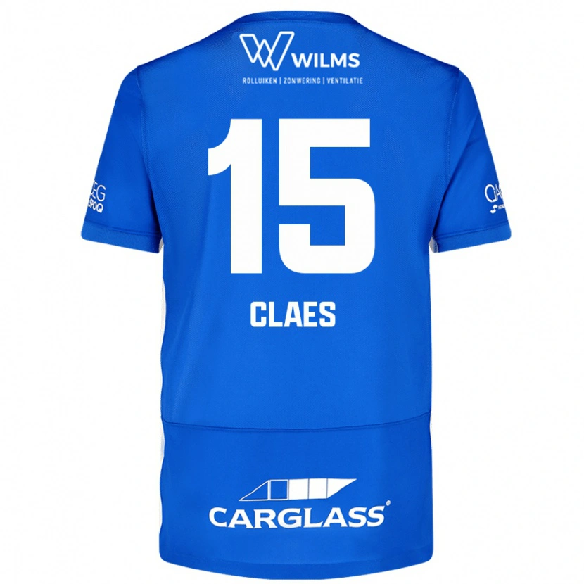 Danxen Niño Camiseta Thomas Claes #15 Azul 1ª Equipación 2024/25 La Camisa México