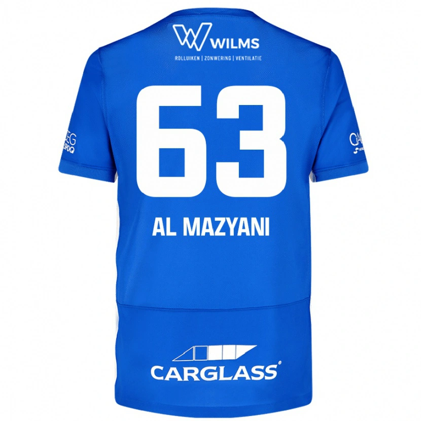 Danxen Niño Camiseta Faissal Al Mazyani #63 Azul 1ª Equipación 2024/25 La Camisa México