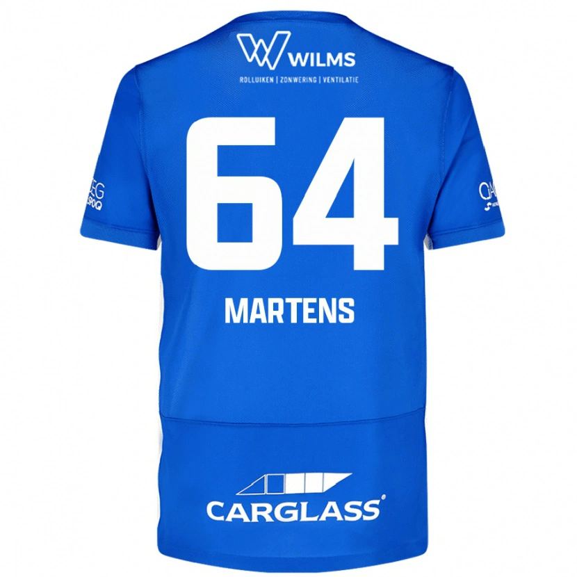 Danxen Niño Camiseta Nolan Martens #64 Azul 1ª Equipación 2024/25 La Camisa México