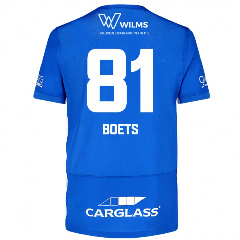 Danxen Niño Camiseta Keo Boets #81 Azul 1ª Equipación 2024/25 La Camisa México