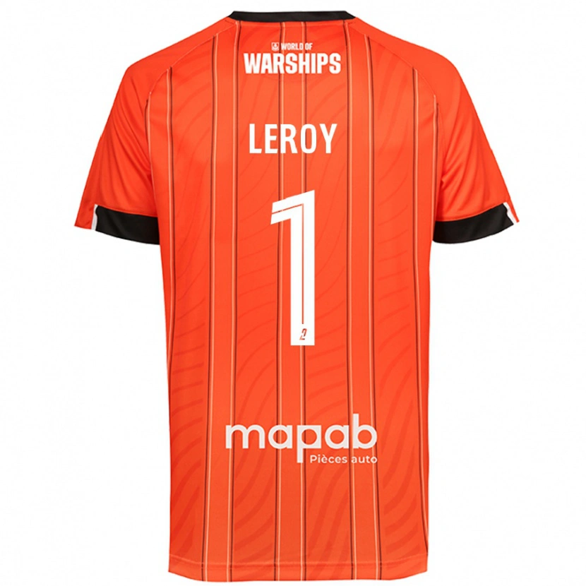 Danxen Niño Camiseta Benjamin Leroy #1 Naranja 1ª Equipación 2024/25 La Camisa México