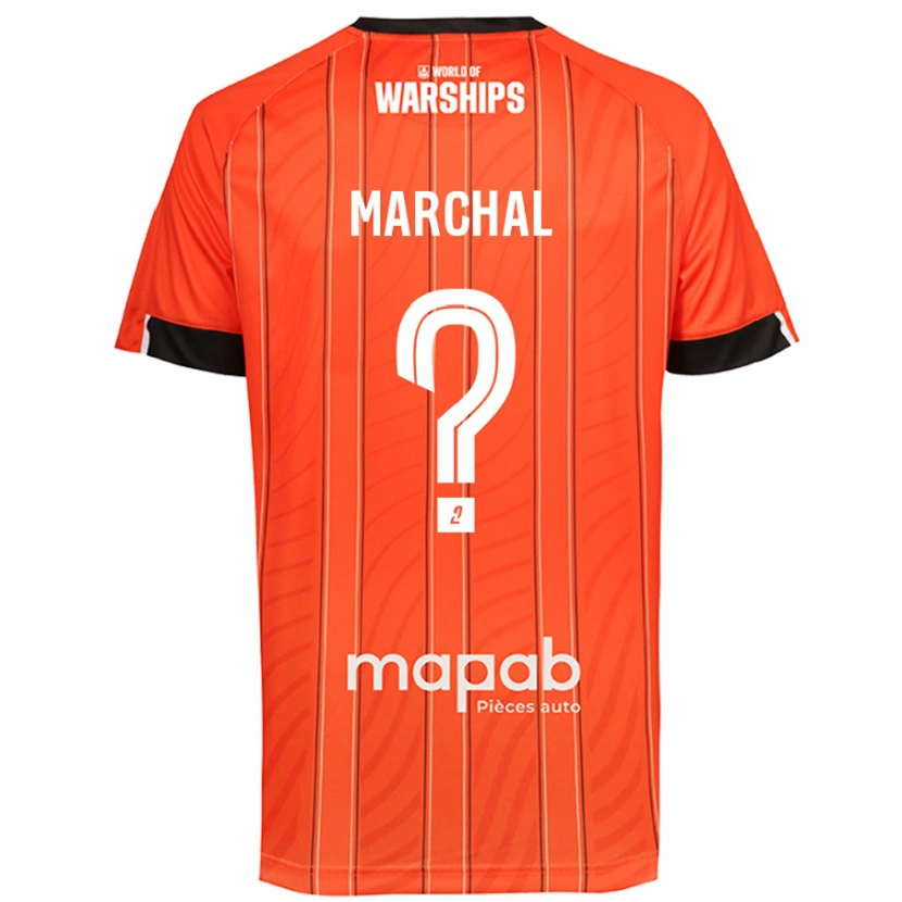 Danxen Niño Camiseta Noam Marchal #0 Naranja 1ª Equipación 2024/25 La Camisa México