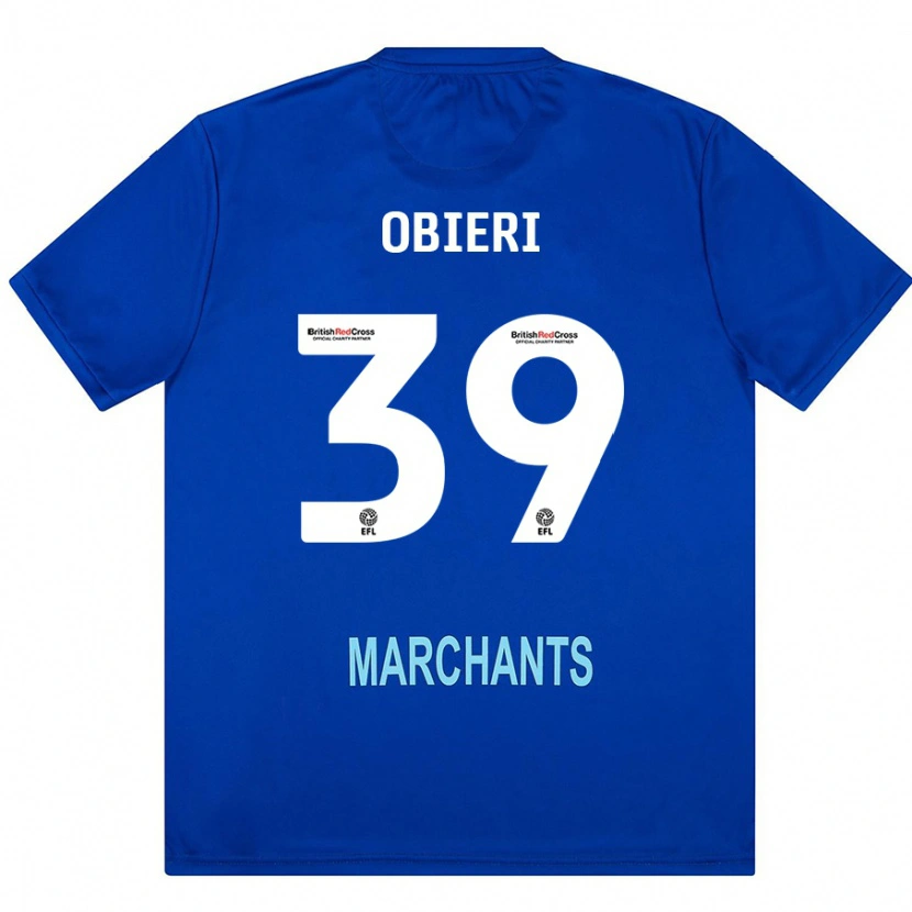 Danxen Niño Camiseta Sopuruchukwu Obieri #39 Verde 2ª Equipación 2024/25 La Camisa México