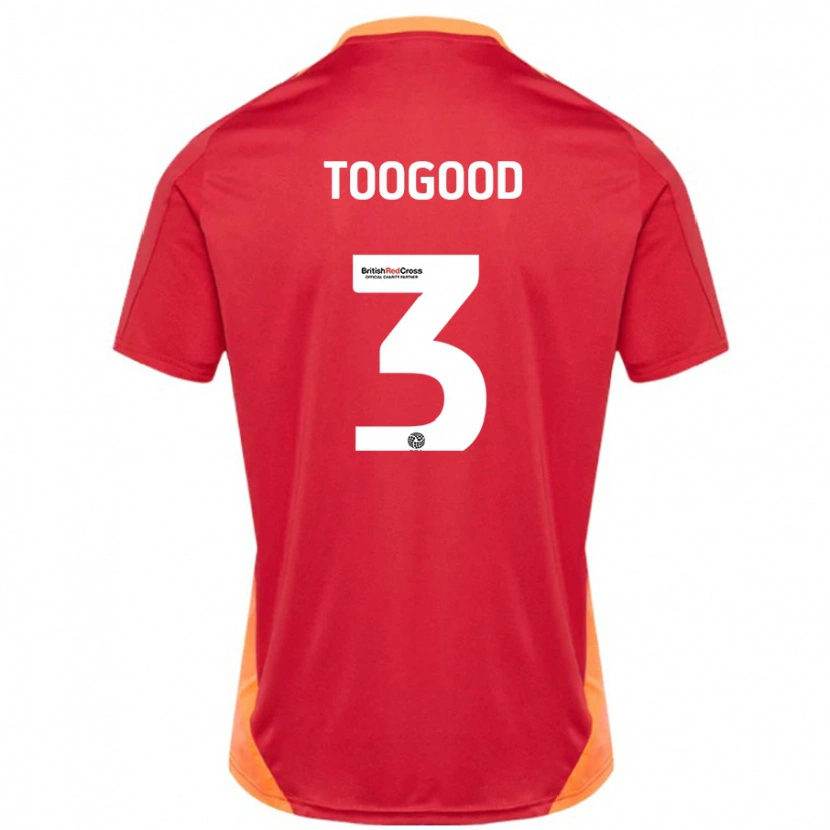 Danxen Niño Camiseta Emily Toogood #3 Azul Blanquecino 2ª Equipación 2024/25 La Camisa México