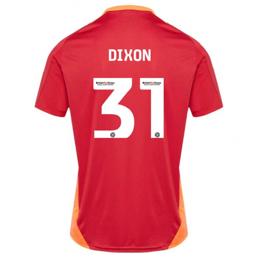 Danxen Niño Camiseta Ellen Dixon #31 Azul Blanquecino 2ª Equipación 2024/25 La Camisa México
