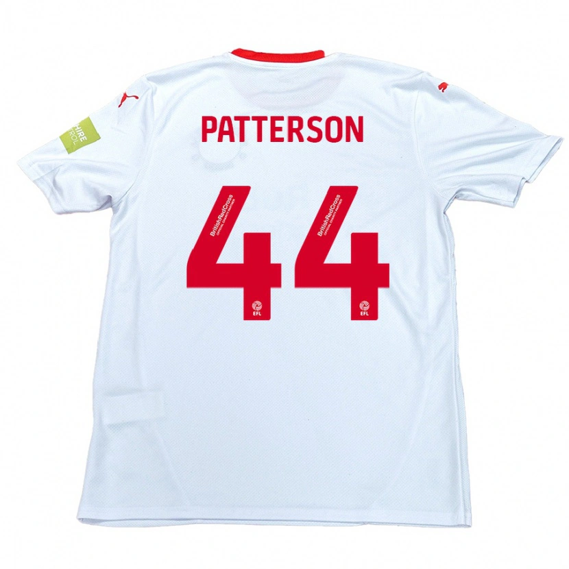 Danxen Niño Camiseta Phoenix Patterson #44 Blanco 2ª Equipación 2024/25 La Camisa México
