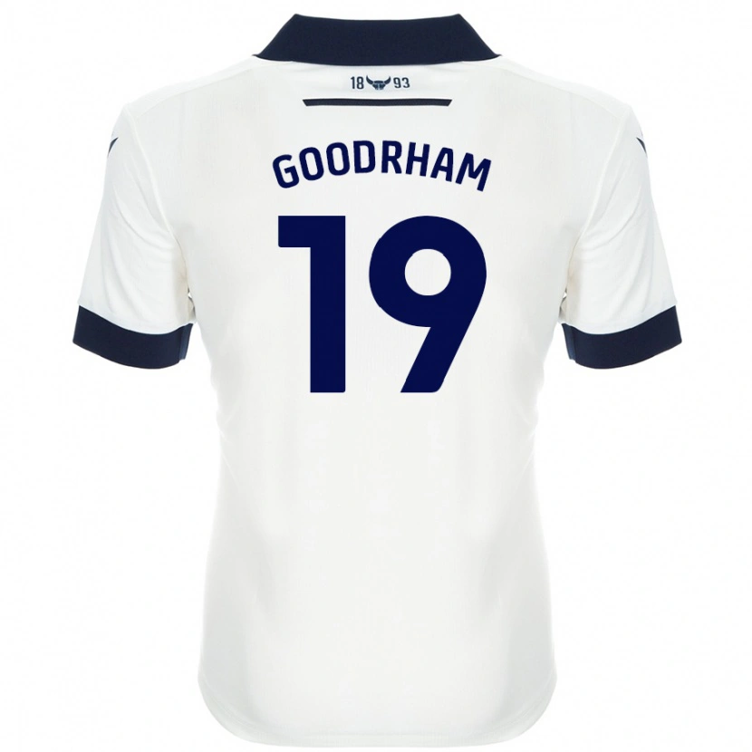 Danxen Niño Camiseta Tyler Goodrham #19 Blanco Azul Marino 2ª Equipación 2024/25 La Camisa México
