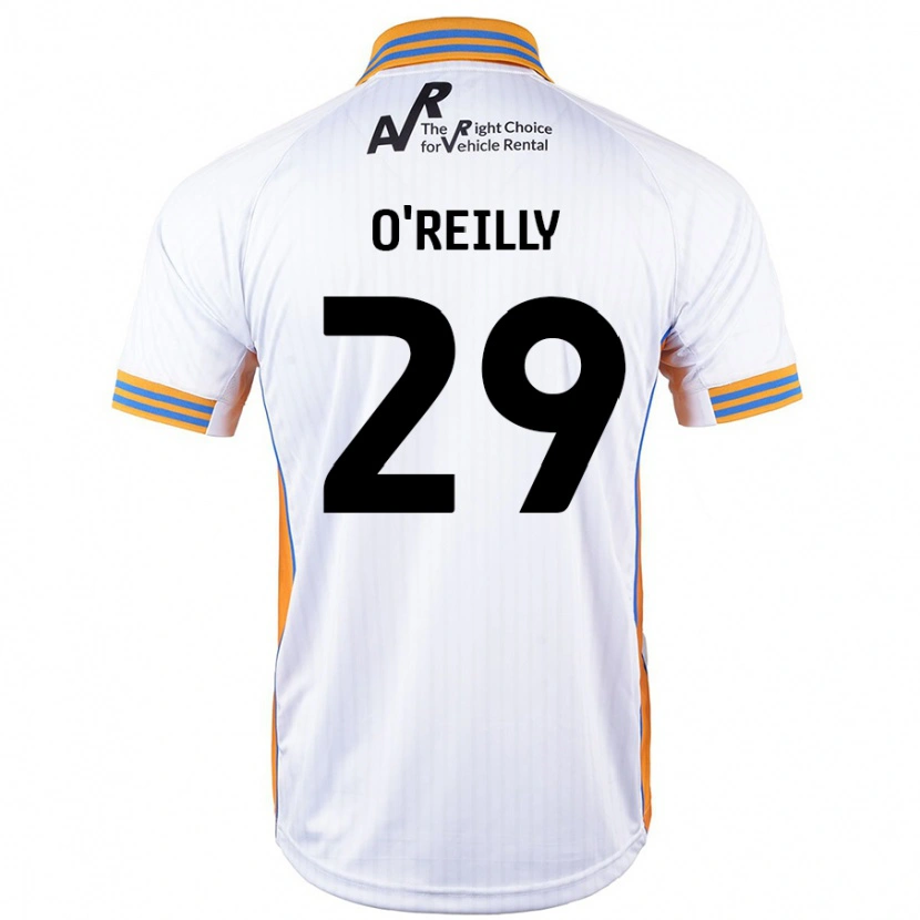 Danxen Niño Camiseta Tommi O'reilly #29 Blanco 2ª Equipación 2024/25 La Camisa México