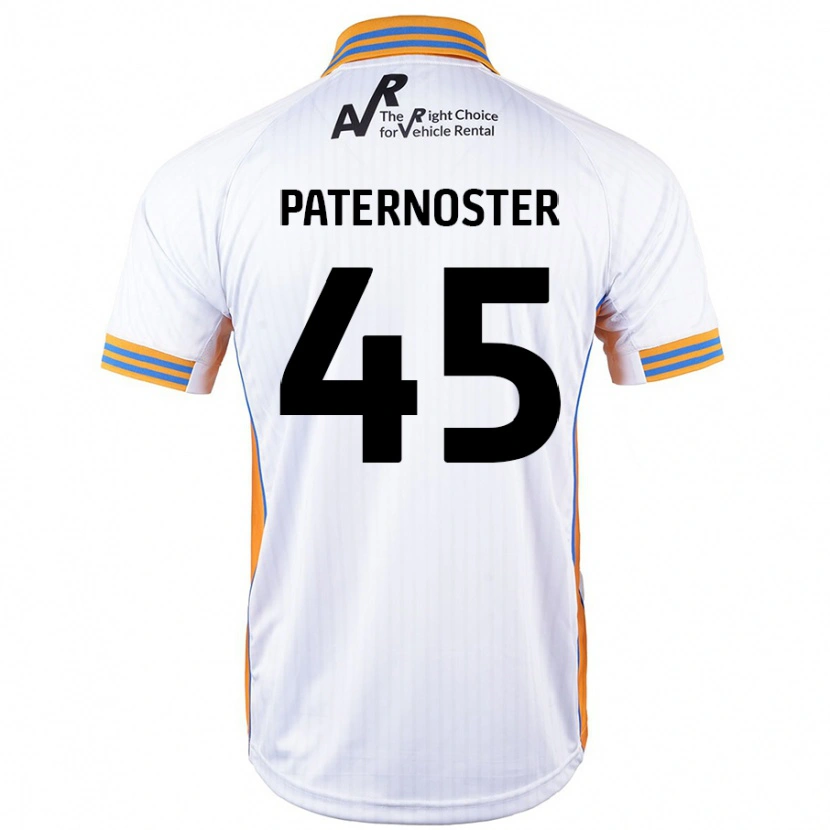 Danxen Niño Camiseta Vladimir Paternoster #45 Blanco 2ª Equipación 2024/25 La Camisa México