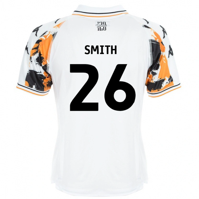 Danxen Niño Camiseta Andy Smith #26 Blanco 2ª Equipación 2024/25 La Camisa México