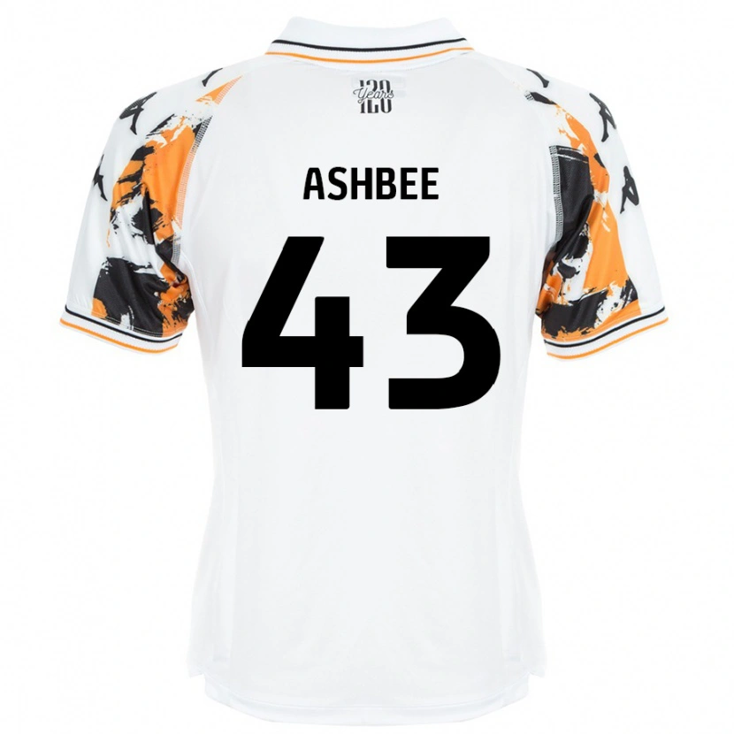 Danxen Niño Camiseta Stanley Ashbee #43 Blanco 2ª Equipación 2024/25 La Camisa México