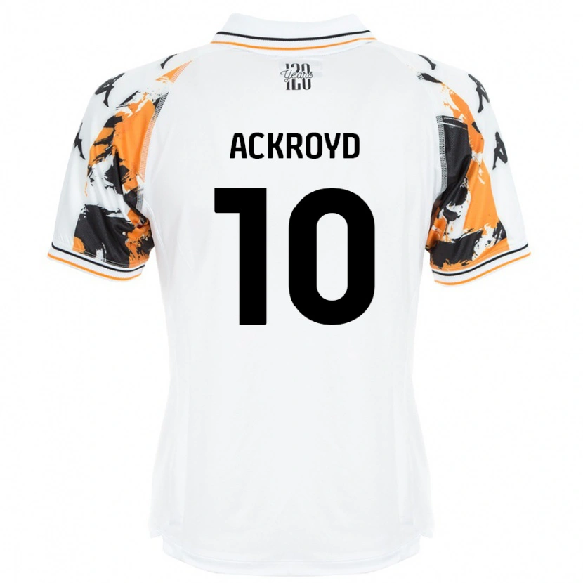 Danxen Niño Camiseta Rachael Ackroyd #10 Blanco 2ª Equipación 2024/25 La Camisa México