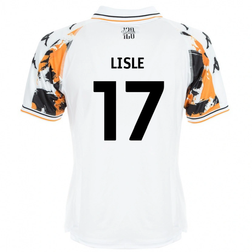 Danxen Niño Camiseta Mary Lisle #17 Blanco 2ª Equipación 2024/25 La Camisa México