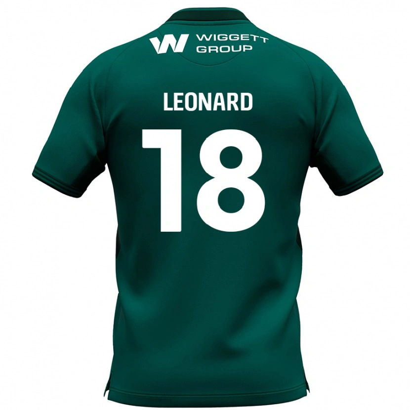 Danxen Niño Camiseta Ryan Leonard #18 Verde 2ª Equipación 2024/25 La Camisa México