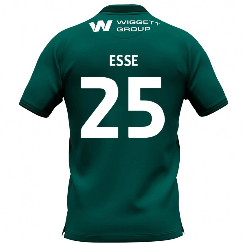 Danxen Niño Camiseta Romain Esse #25 Verde 2ª Equipación 2024/25 La Camisa México