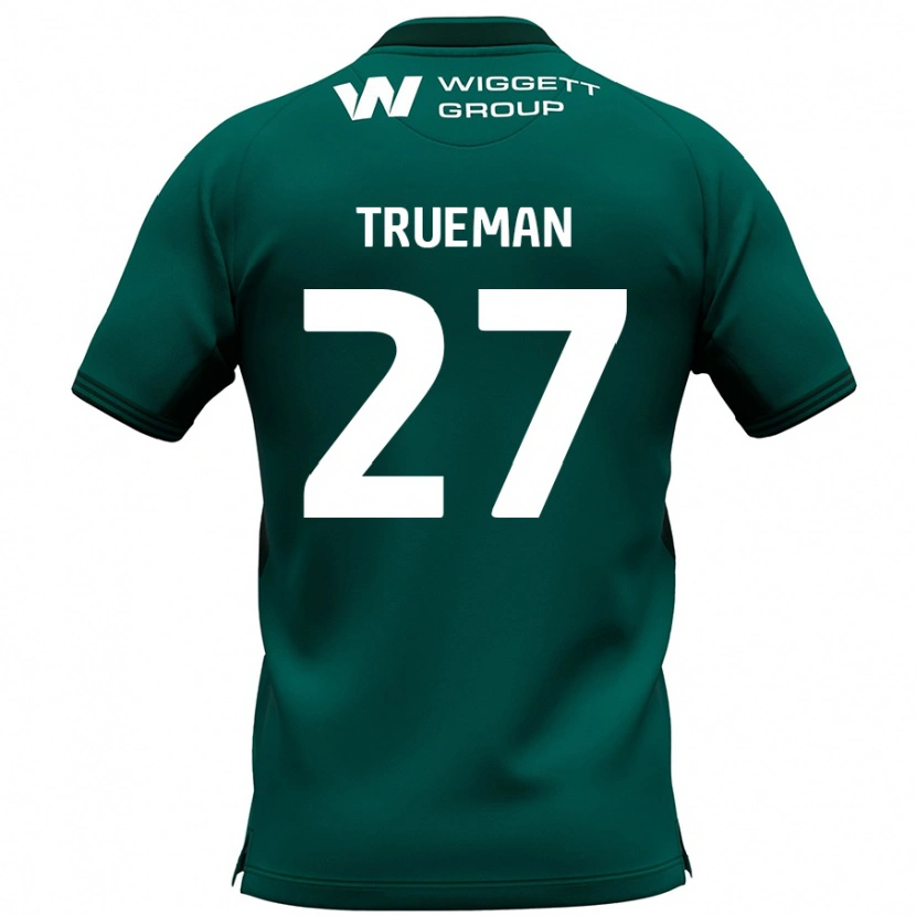 Danxen Niño Camiseta Connal Trueman #27 Verde 2ª Equipación 2024/25 La Camisa México
