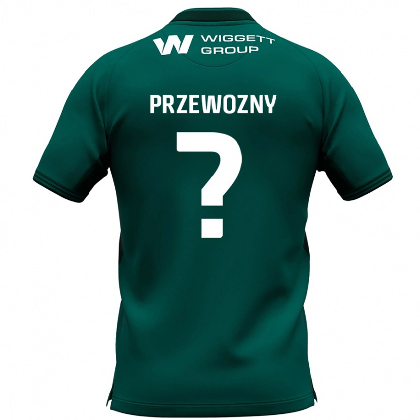Danxen Niño Camiseta Jakub Przewozny #0 Verde 2ª Equipación 2024/25 La Camisa México