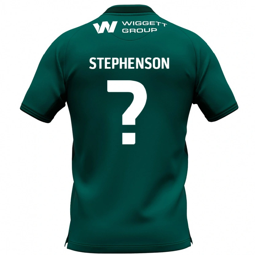Danxen Niño Camiseta Joshua Stephenson #0 Verde 2ª Equipación 2024/25 La Camisa México