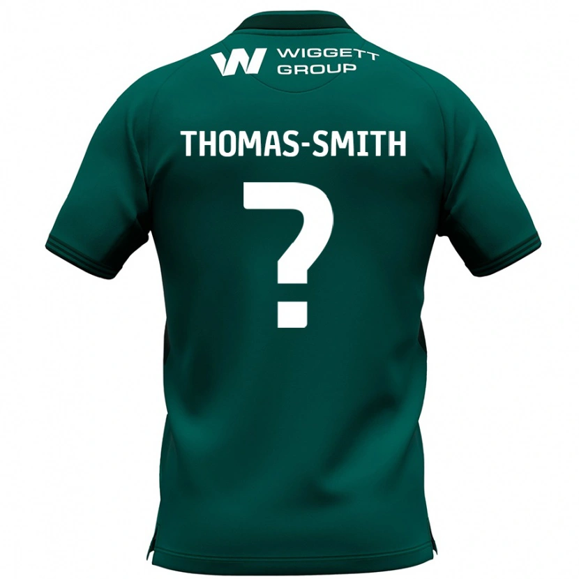 Danxen Niño Camiseta Jaydon Thomas-Smith #0 Verde 2ª Equipación 2024/25 La Camisa México