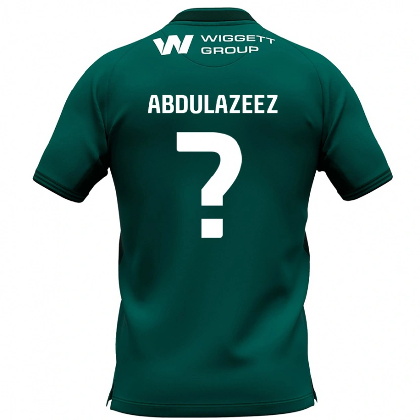 Danxen Niño Camiseta Abdulahi Abdulazeez #0 Verde 2ª Equipación 2024/25 La Camisa México