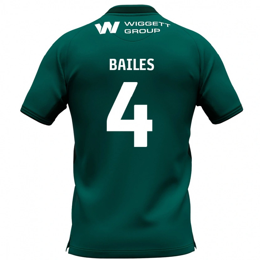 Danxen Niño Camiseta Freya Bailes #4 Verde 2ª Equipación 2024/25 La Camisa México
