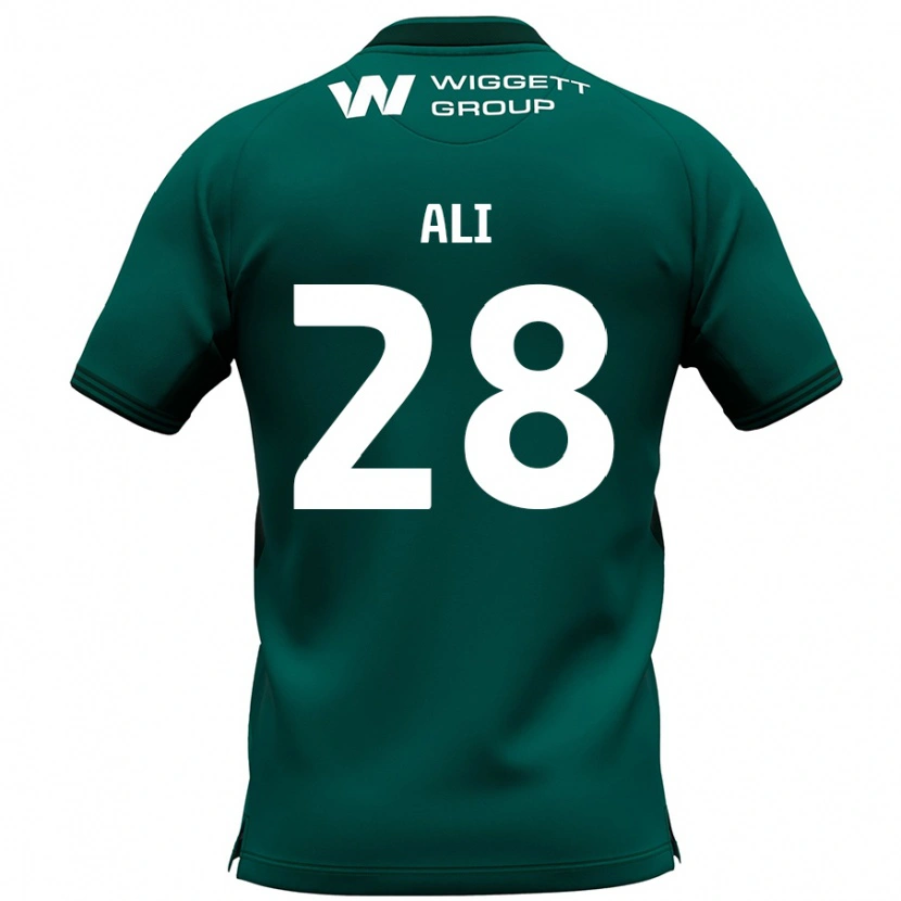 Danxen Niño Camiseta Francesca Ali #28 Verde 2ª Equipación 2024/25 La Camisa México