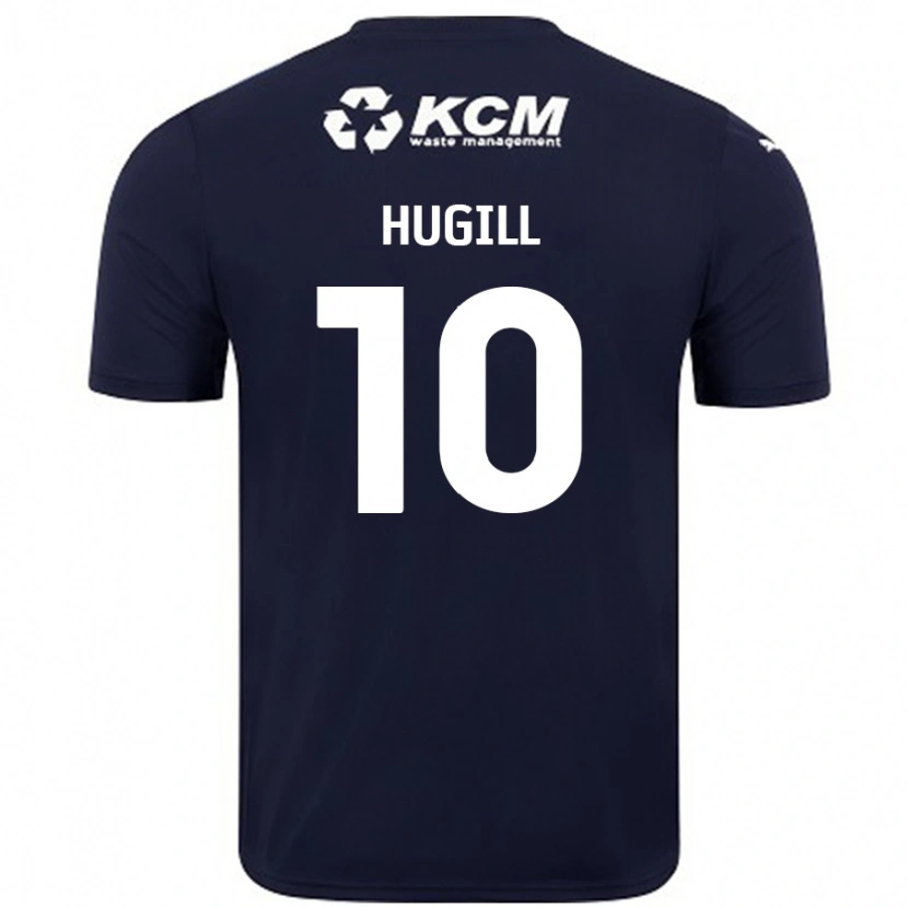 Danxen Niño Camiseta Jordan Hugill #10 Azul Marino 2ª Equipación 2024/25 La Camisa México