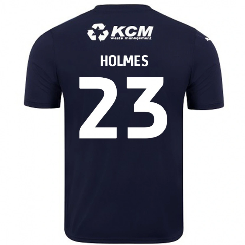 Danxen Niño Camiseta Jack Holmes #23 Azul Marino 2ª Equipación 2024/25 La Camisa México