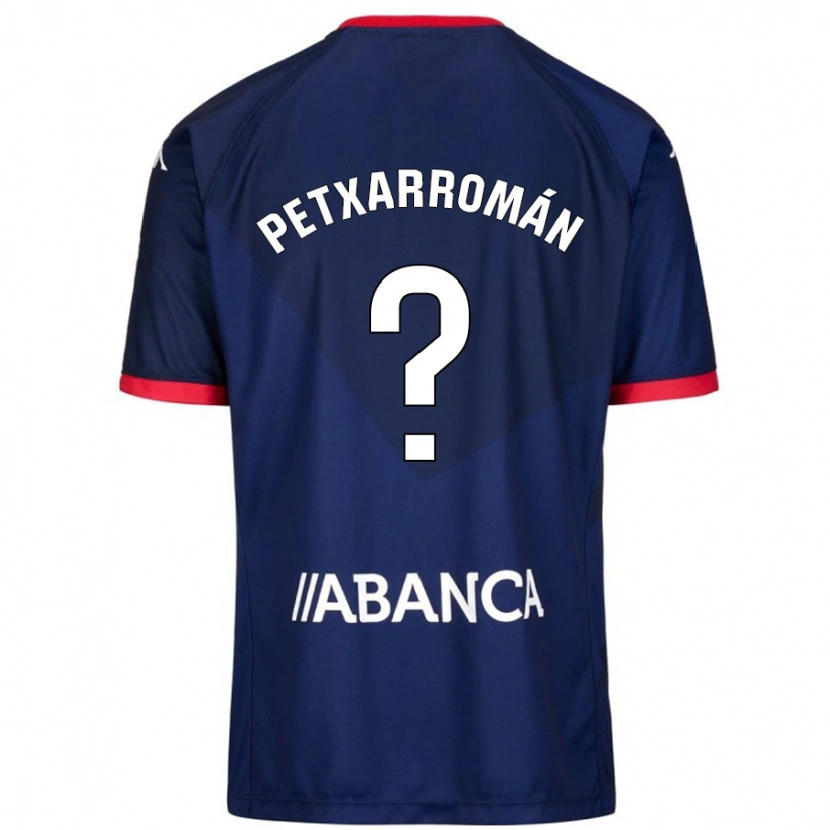 Danxen Niño Camiseta Álex Petxa #6 Azul Marino 2ª Equipación 2024/25 La Camisa México