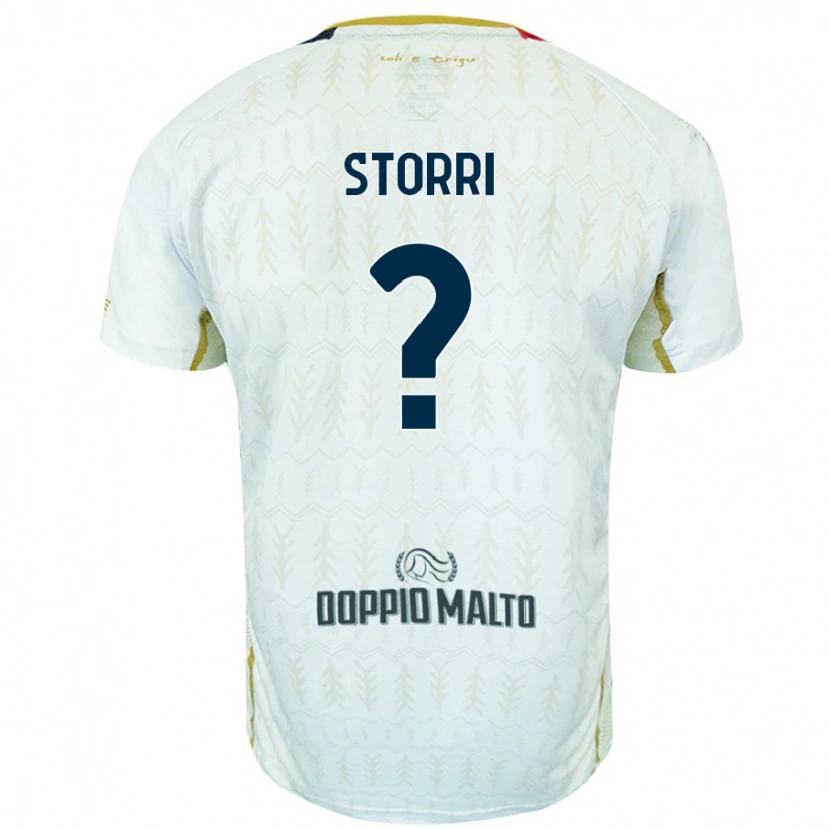 Danxen Niño Camiseta Leonardo Storri #0 Blanco 2ª Equipación 2024/25 La Camisa México