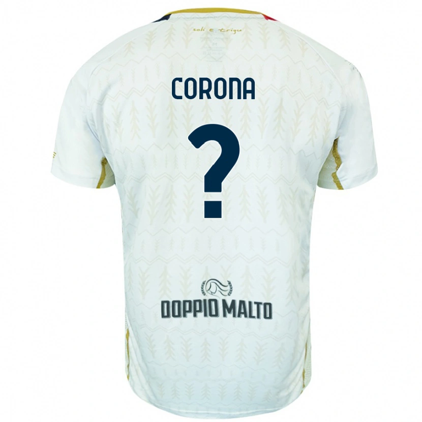 Danxen Niño Camiseta Leonardo Corona #0 Blanco 2ª Equipación 2024/25 La Camisa México