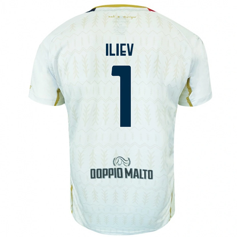 Danxen Niño Camiseta Velizar-Iliya Iliev #1 Blanco 2ª Equipación 2024/25 La Camisa México