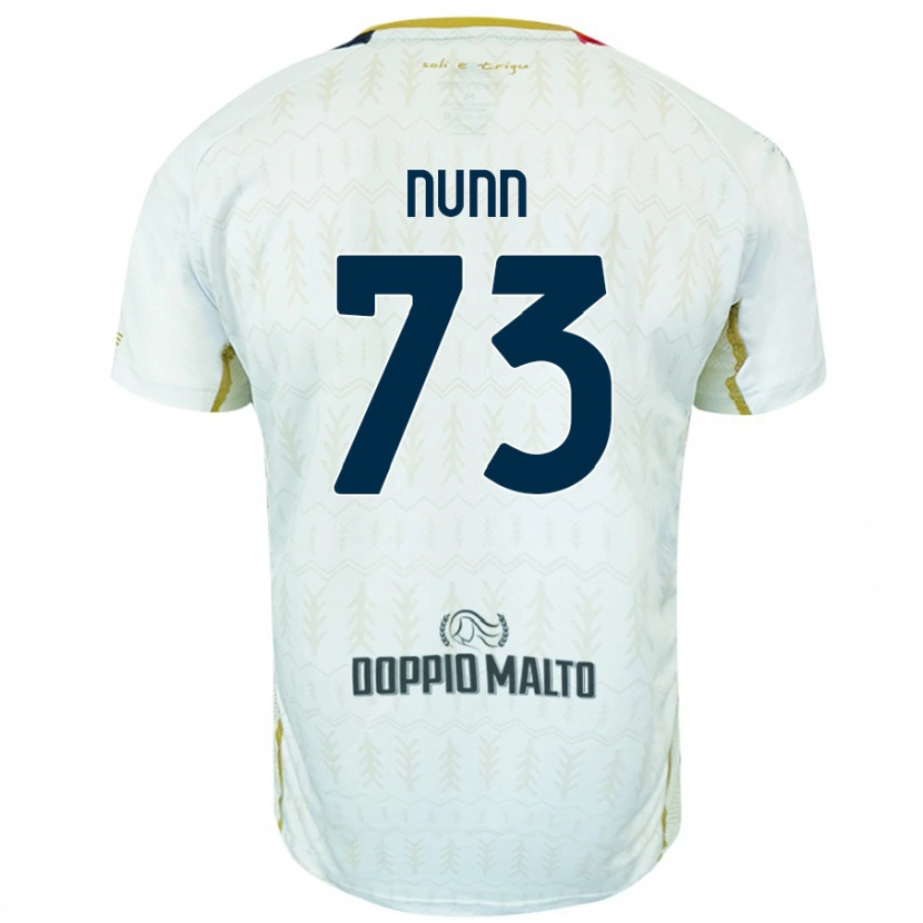 Danxen Niño Camiseta Jack Nunn #73 Blanco 2ª Equipación 2024/25 La Camisa México