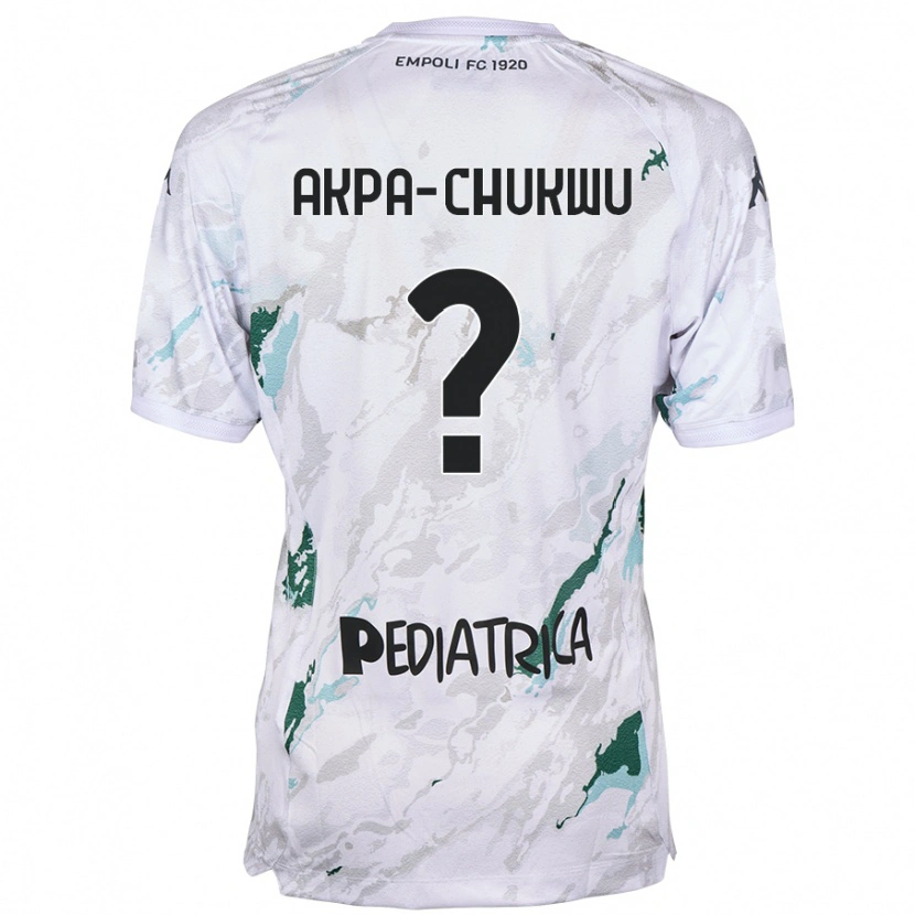 Danxen Niño Camiseta Hemsley Akpa-Chukwu #0 Gris 2ª Equipación 2024/25 La Camisa México