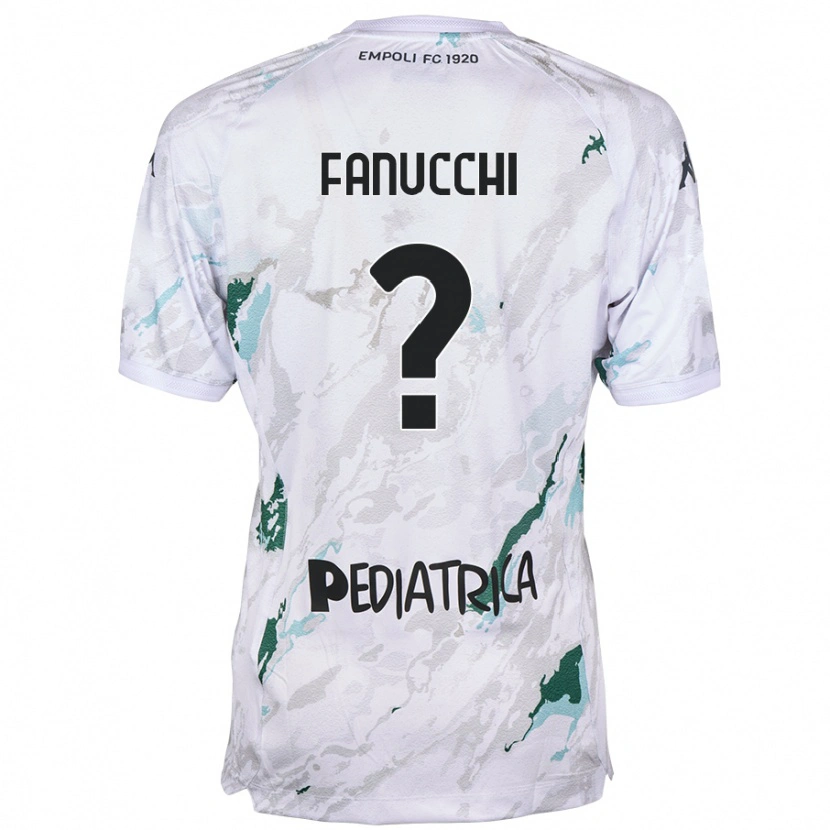 Danxen Niño Camiseta Filippo Fanucchi #0 Gris 2ª Equipación 2024/25 La Camisa México