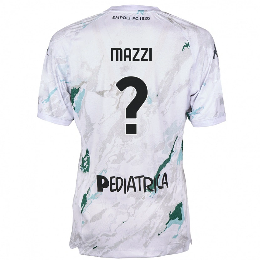 Danxen Niño Camiseta Nicola Mazzi #0 Gris 2ª Equipación 2024/25 La Camisa México
