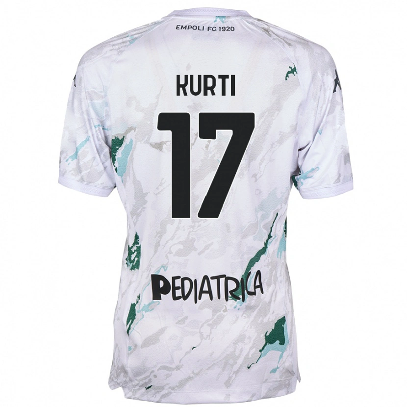 Danxen Niño Camiseta Adi Kurti #17 Gris 2ª Equipación 2024/25 La Camisa México