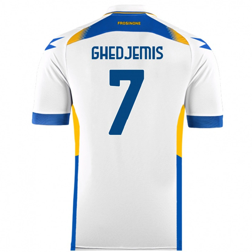 Danxen Niño Camiseta Farès Ghedjemis #7 Blanco 2ª Equipación 2024/25 La Camisa México