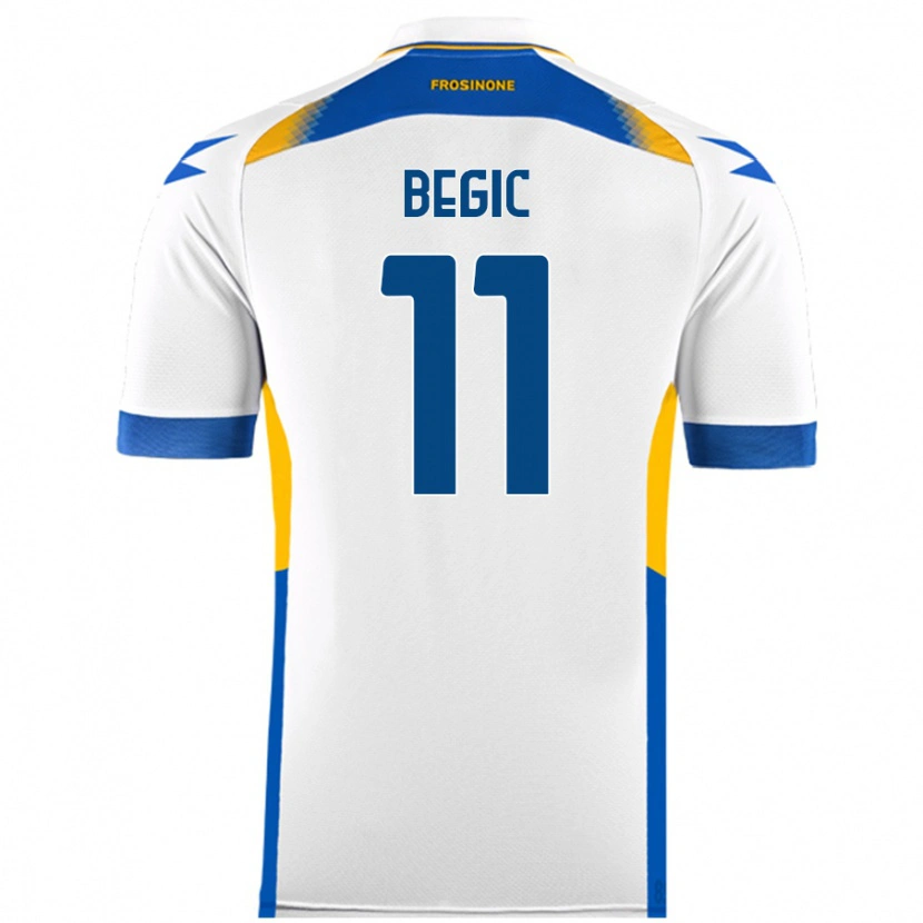 Danxen Niño Camiseta Tjas Begic #11 Blanco 2ª Equipación 2024/25 La Camisa México