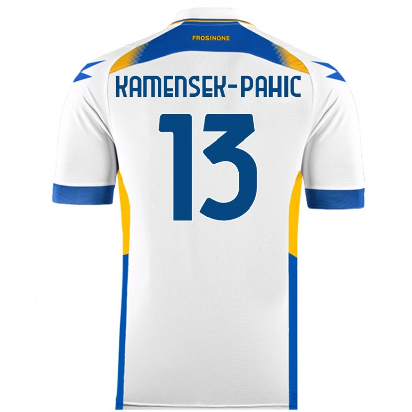 Danxen Niño Camiseta Matjaz Kamensek-Pahic #13 Blanco 2ª Equipación 2024/25 La Camisa México