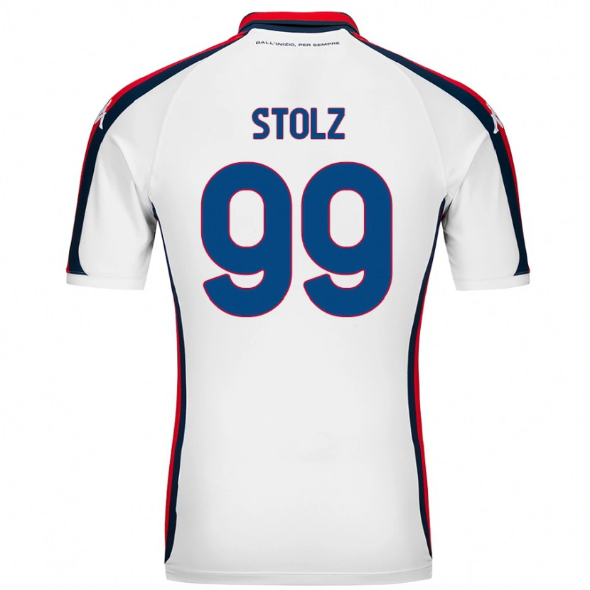 Danxen Niño Camiseta Franz Stolz #99 Blanco 2ª Equipación 2024/25 La Camisa México